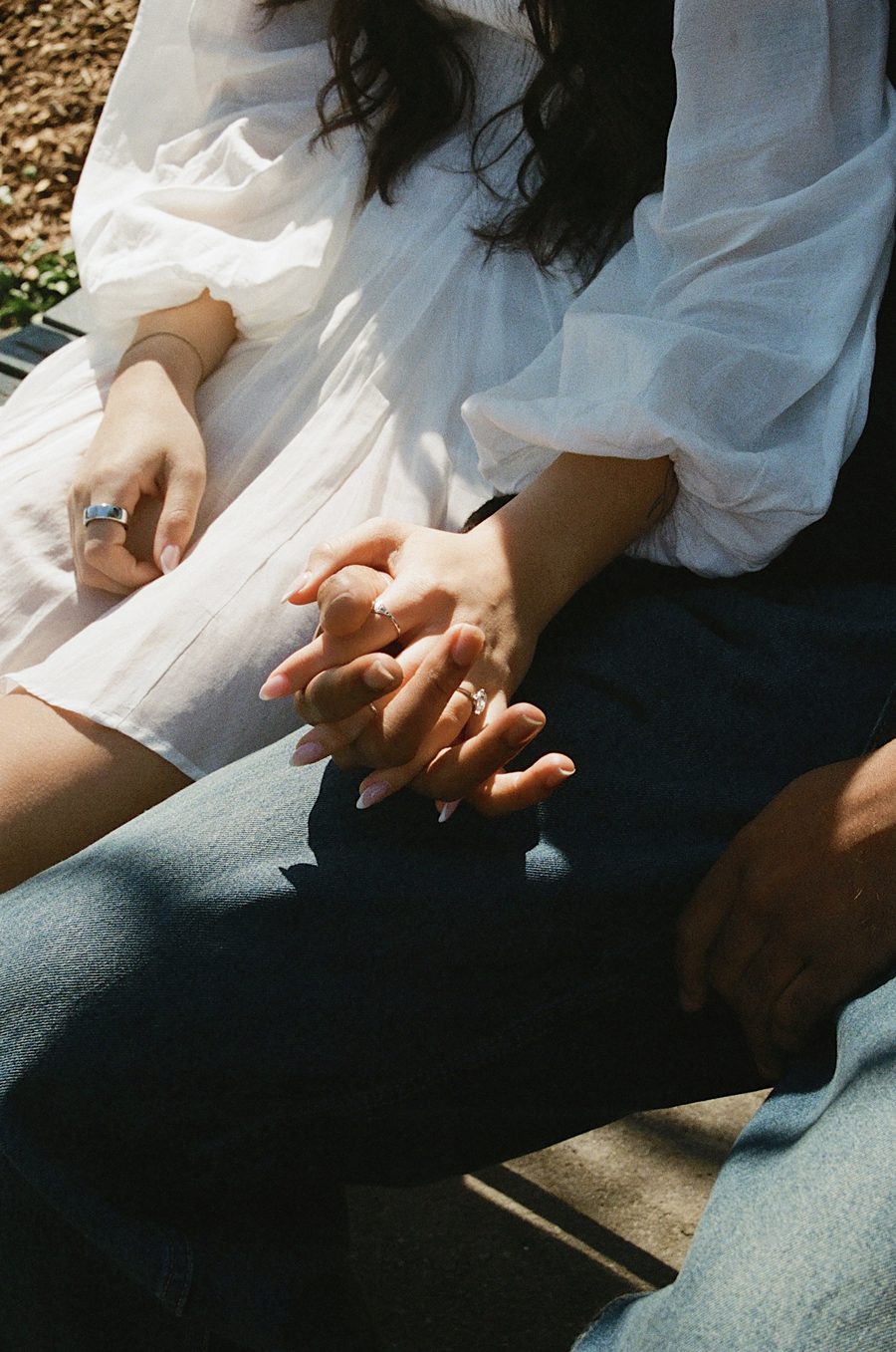 Holding hands